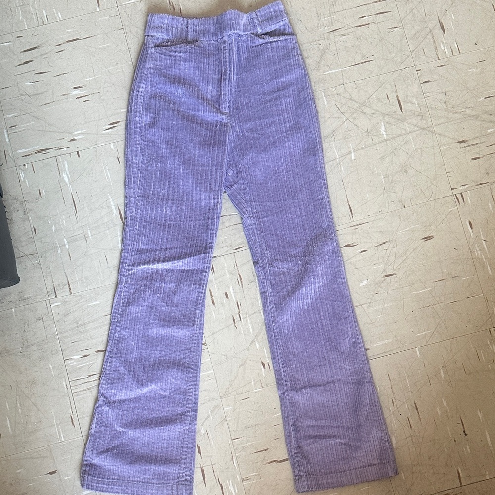 & Other Stories Lavender Flare Jeans